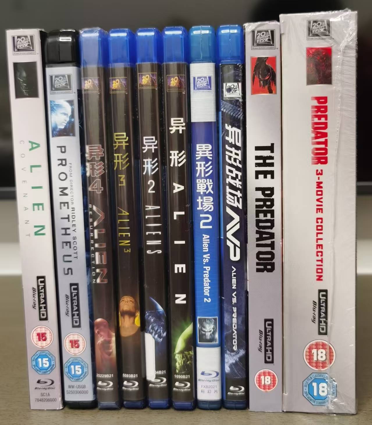 2023年异形+铁血战士标准合集侧面